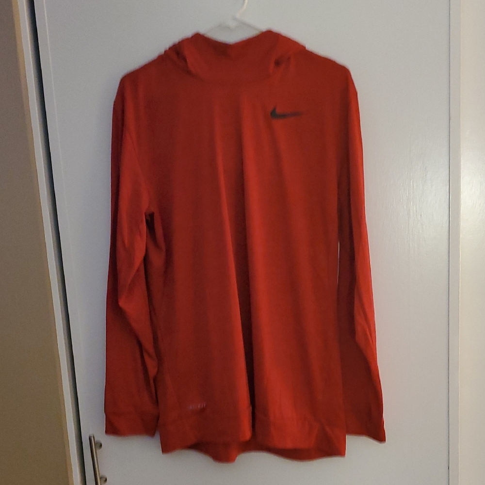 Nike Crimson Long Sleeve Hoodie
